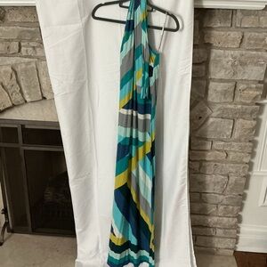 Tommy Bahama Multicolor Striped Maxi Dress